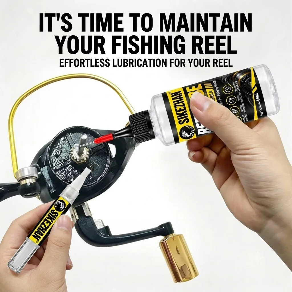 釣り用リール用合成オイル潤滑剤。針先に塗布し、滑らかなベアリ - Reel Oil のレビューと価格